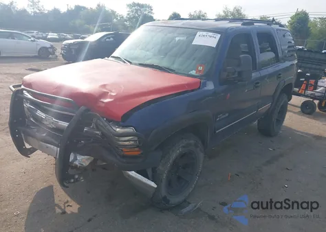 2001 Chevrolet Tahoe Ls from USA, damaged, VIN 1GNEK13TX1J123691